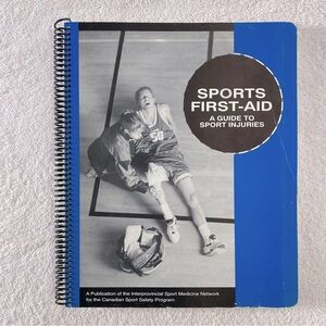 Vintage 1995 Sports Aid A Guide To Sport Injuries Textbook